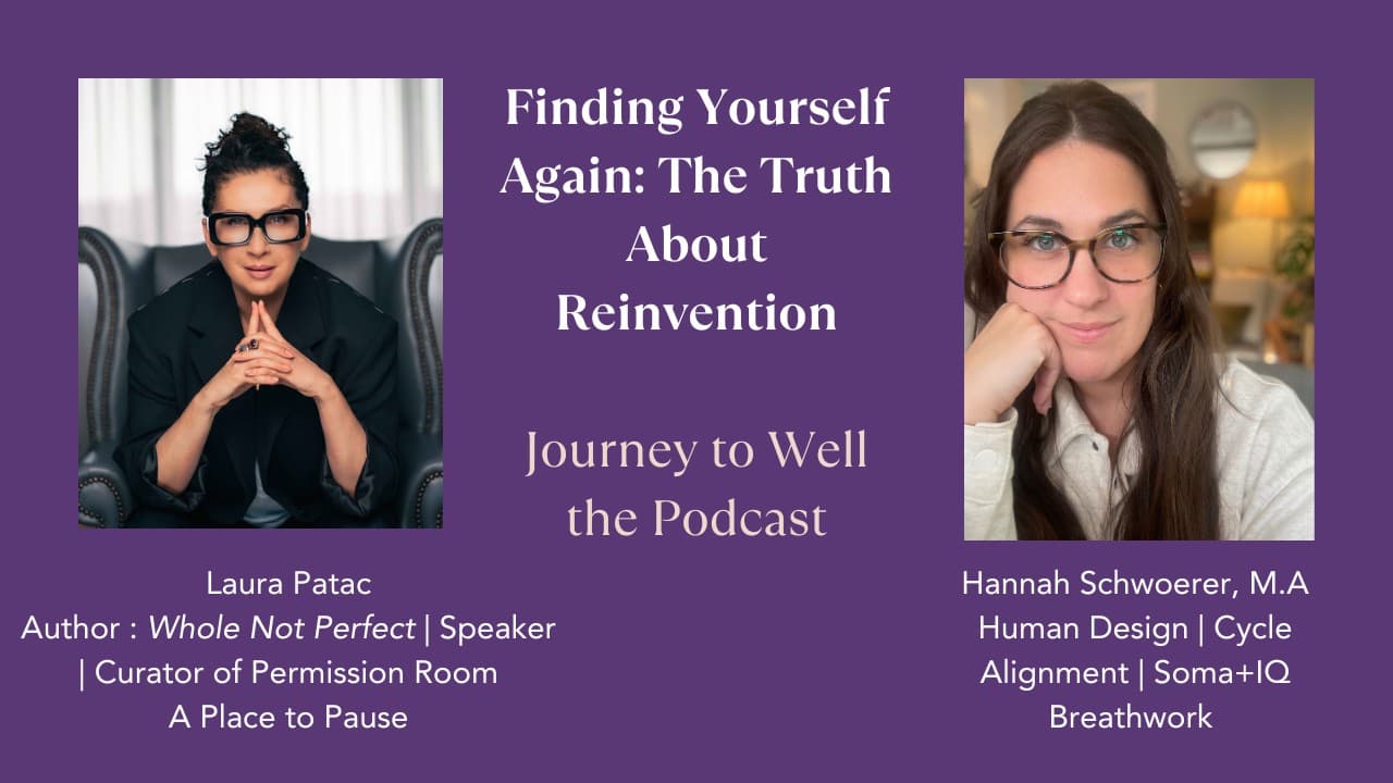 Finding Yourself Again: The Truth About Reinvention | Laura Patac
